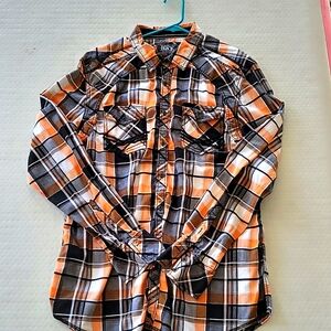 BKE Buckle button up shirt. XL